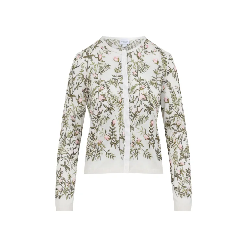 Cardigan White made by Giambattista Valli