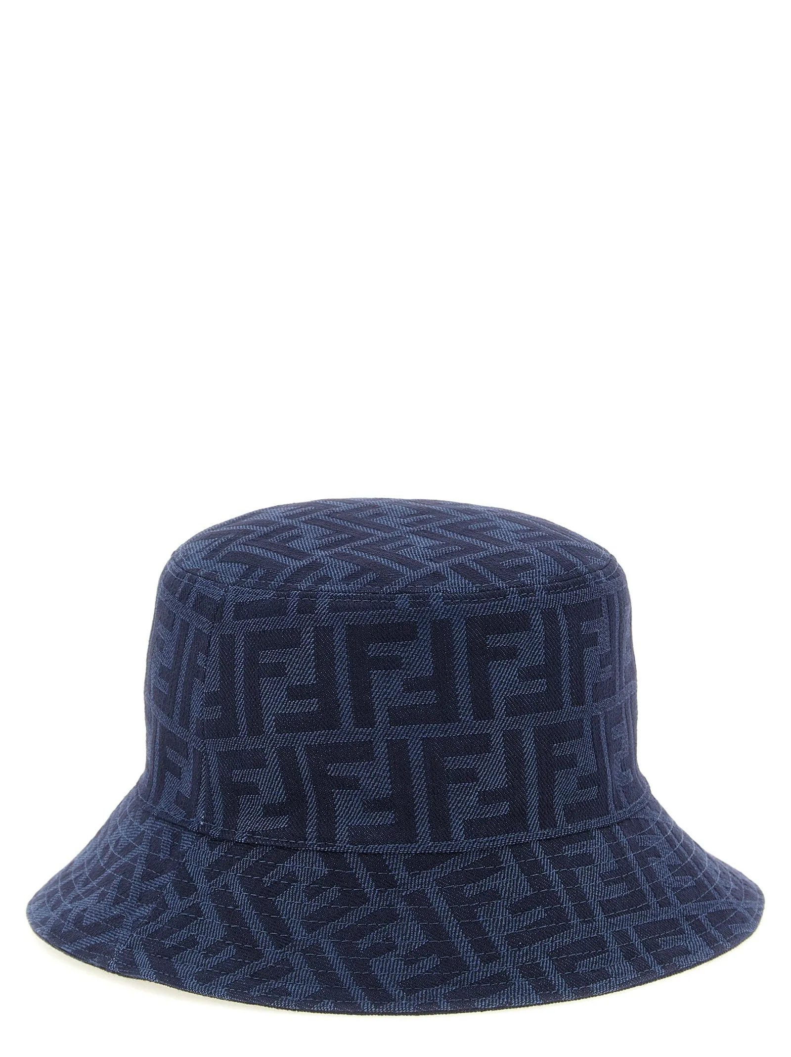 Reversible Denim Bucket Hat Hats Blue sold by Wanan Luxury product image thumbnail 2