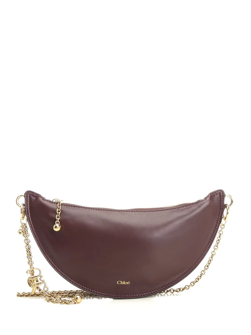 Chloé Icons Mini Shoulder Bag Shoulder Bags Bordeaux sold by Wanan Luxury