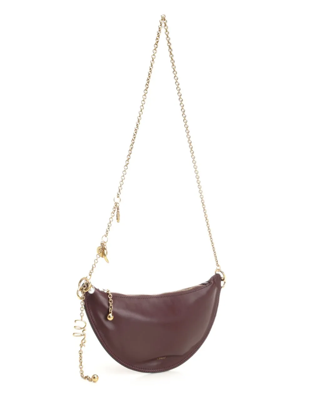 Chloé Icons Mini Shoulder Bag Shoulder Bags Bordeaux sold by Wanan Luxury product image thumbnail 2
