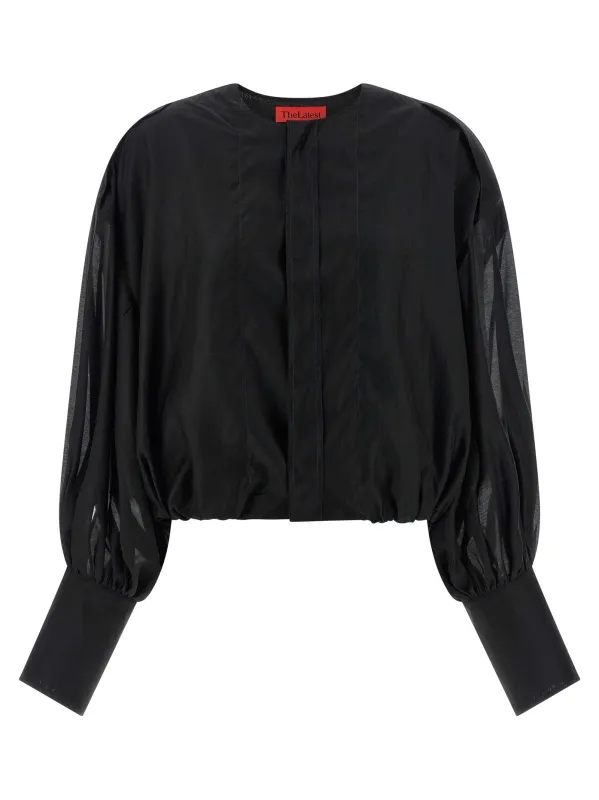 Diana Shirt And Blouse Black made by Wanan Luxury