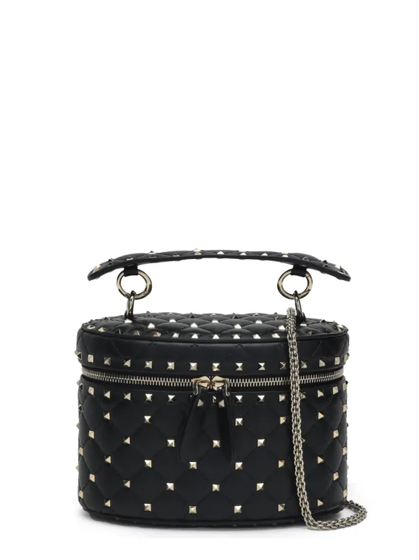 Rockstud Spike Leather Shoulder Bag sold by Wanan Luxury