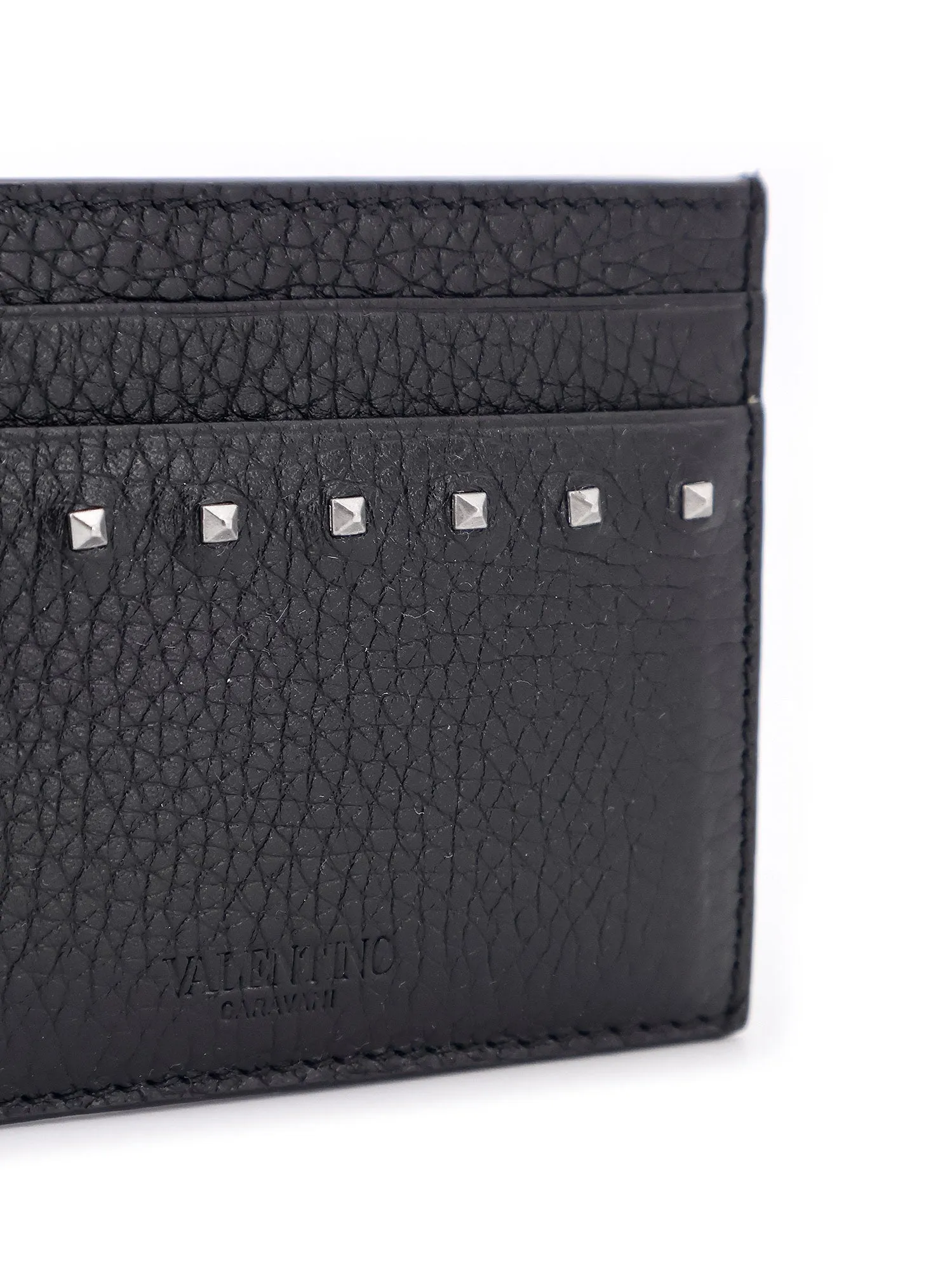 Leather Card Holder With Stud Detail sold by Wanan Luxury product image thumbnail 3