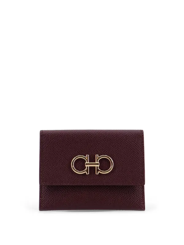 Ferragamo Leather Card Holder sold by Wanan Luxury