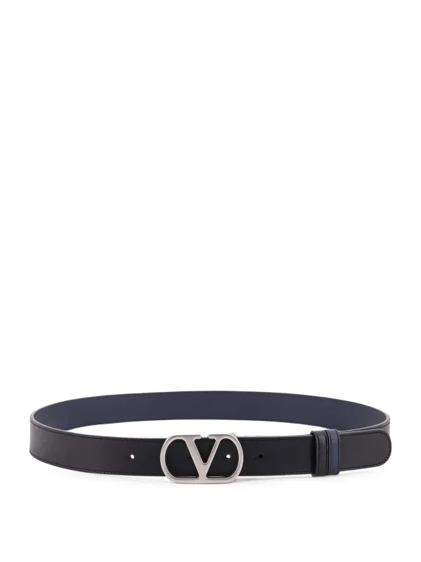 Vlogo Leather Reversible Belt sold by Wanan Luxury