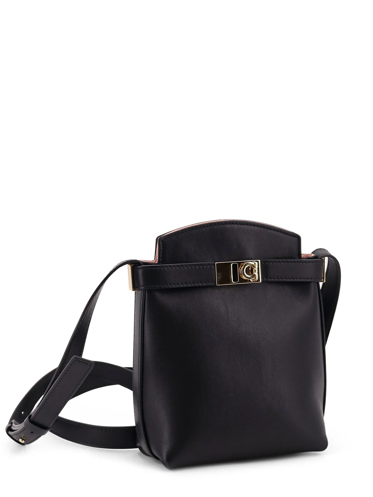 Leather Crossbody Bag With Gancini Detail sold by Wanan Luxury product image thumbnail 3
