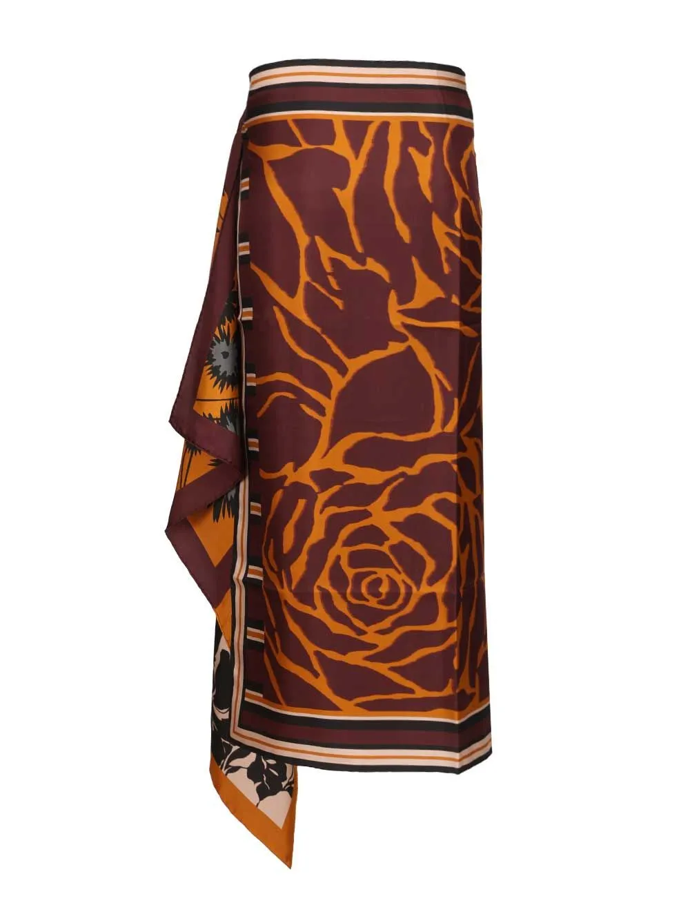Gonna Pareo In Seta Stampata Skirts Multicolor sold by Wanan Luxury product image thumbnail 2