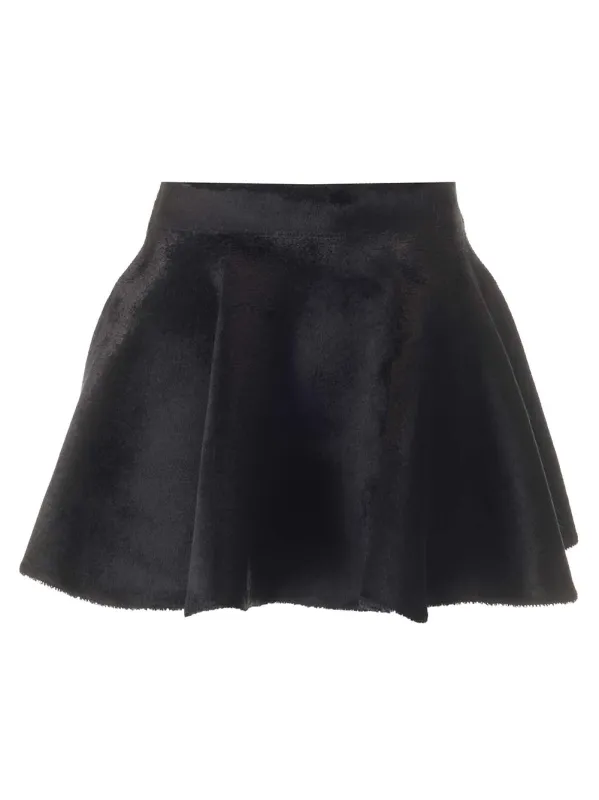 Skater Skirt Skirts Black sold by Wanan Luxury