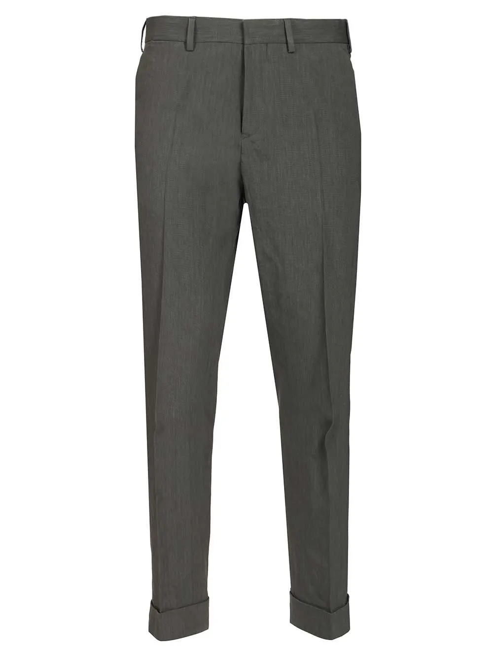 Tailored Linen Blend Trousers Grey sold by Wanan Luxury