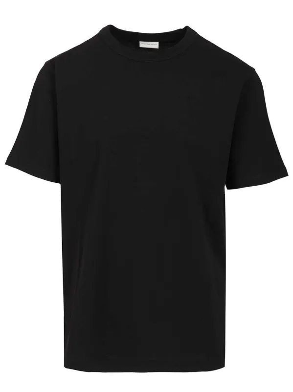 Cotton T-Shirt Black sold by Wanan Luxury