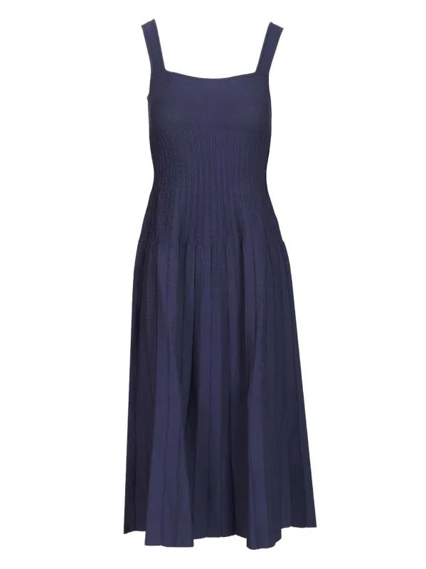 Ellison Midi Dress Dresses Blue made by STAUD