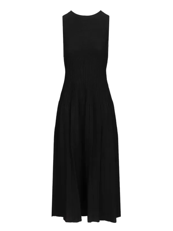Elyse Midi Dress Dresses Black sold by Wanan Luxury