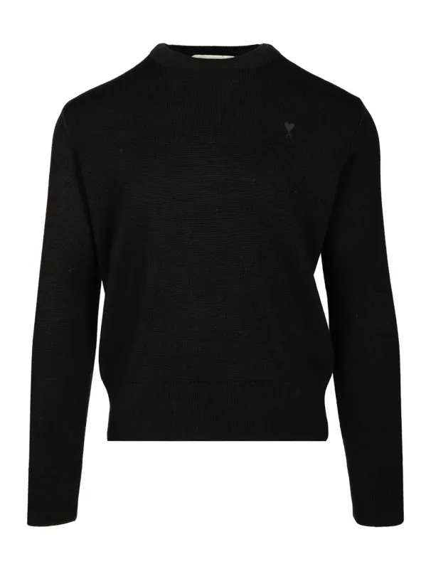 Ami De Coeur Sweater Knitwear Black sold by Wanan Luxury