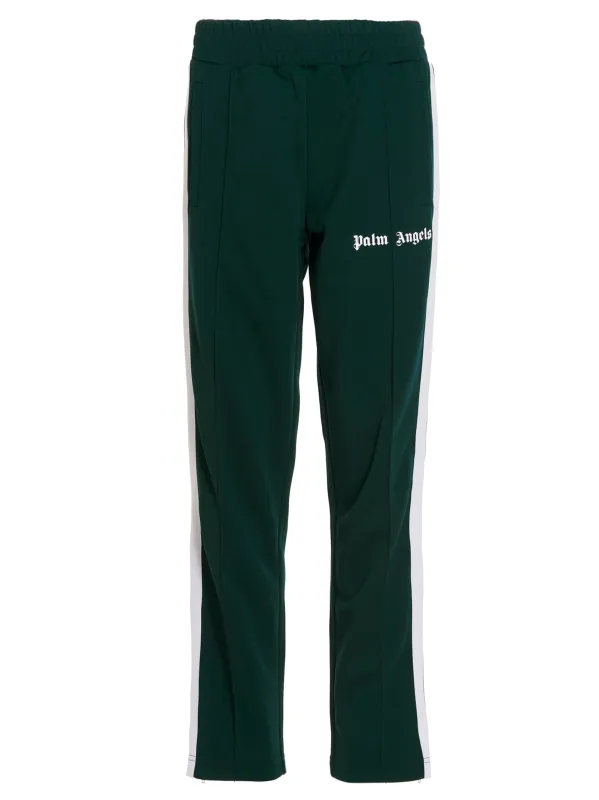 Track Logo Pants Green sold by Wanan Luxury