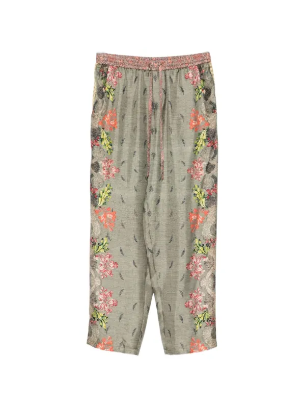 Printed Silk Trousers made by Pierre-Louis Mascia