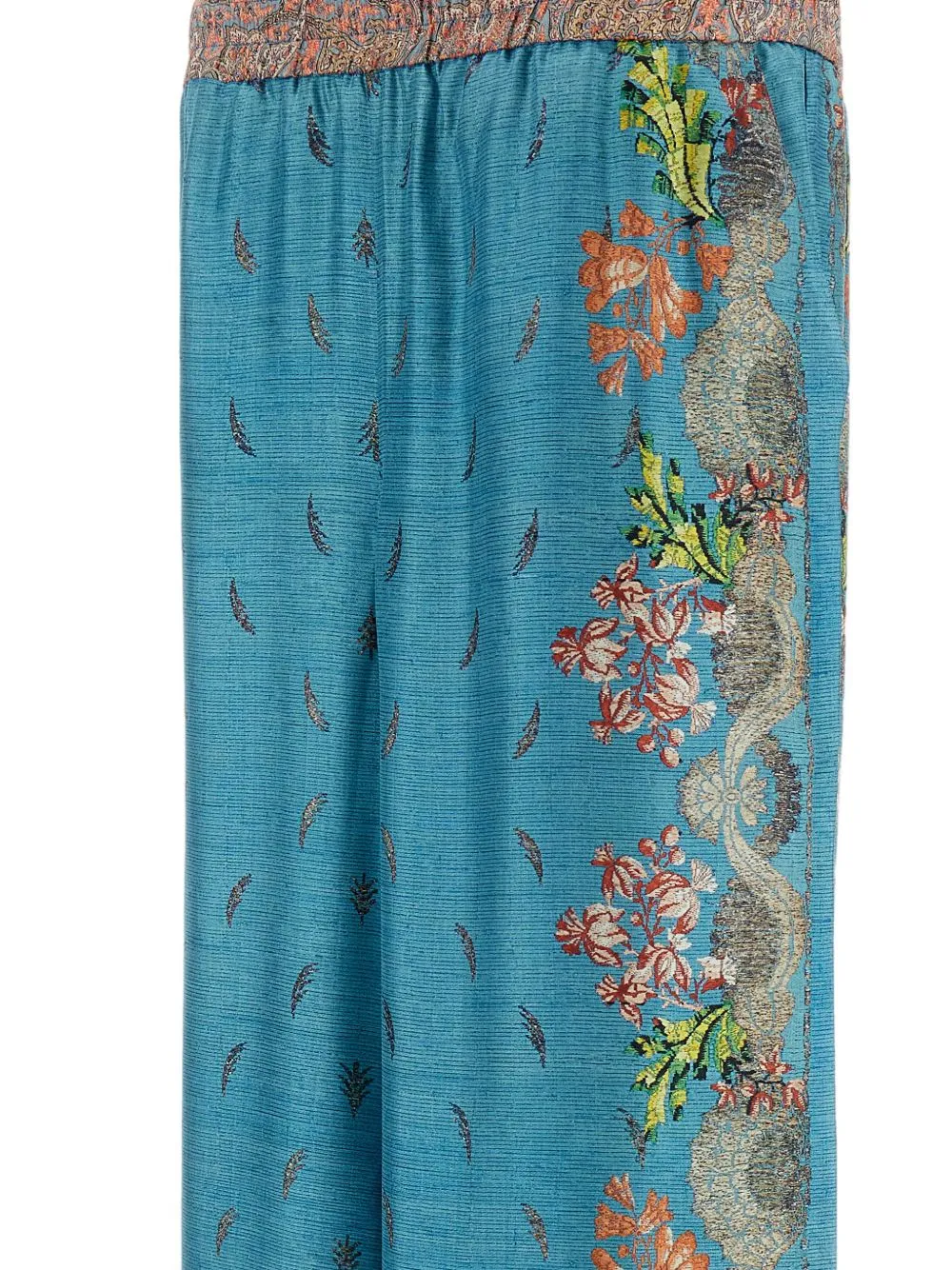 Printed Silk Trousers sold by Wanan Luxury product image thumbnail 3