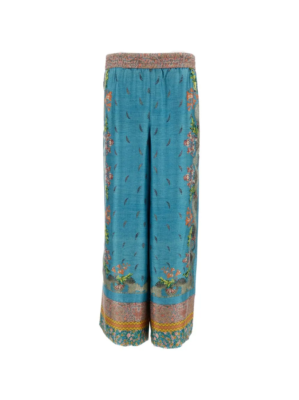 Printed Silk Trousers sold by Wanan Luxury