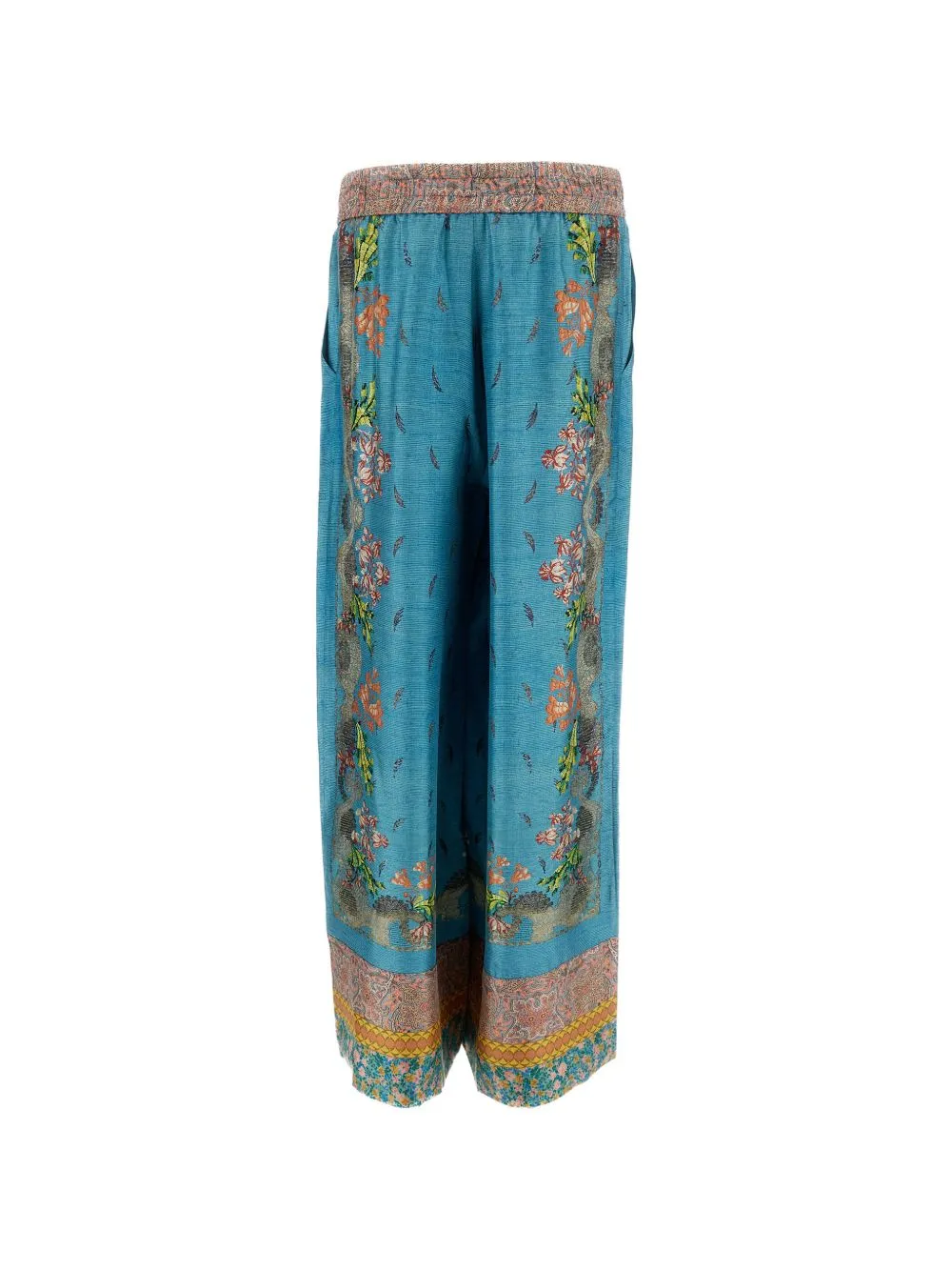Printed Silk Trousers sold by Wanan Luxury product image thumbnail 2
