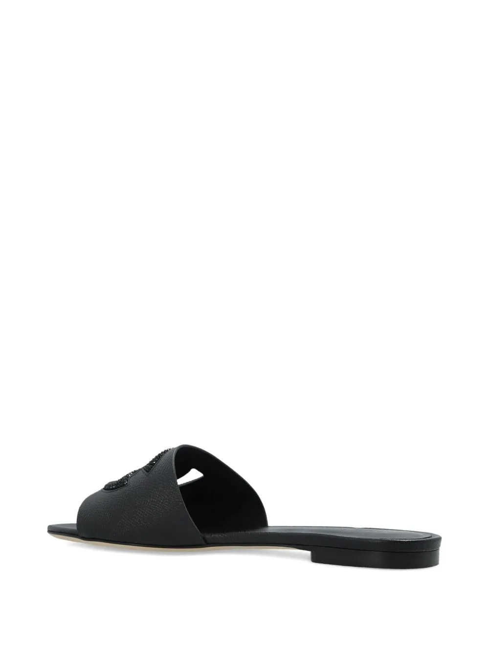 Dg Logo Leather Flat Sandals sold by Wanan Luxury product image thumbnail 3