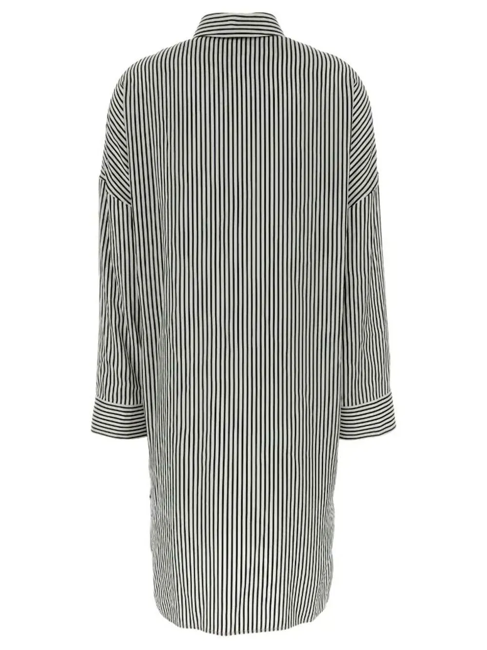 Striped Silk Midi Shirt Dress sold by Wanan Luxury product image thumbnail 2