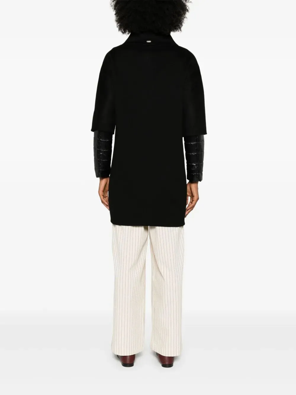 Detachable-Panels Wool Coat sold by Wanan Luxury product image thumbnail 3