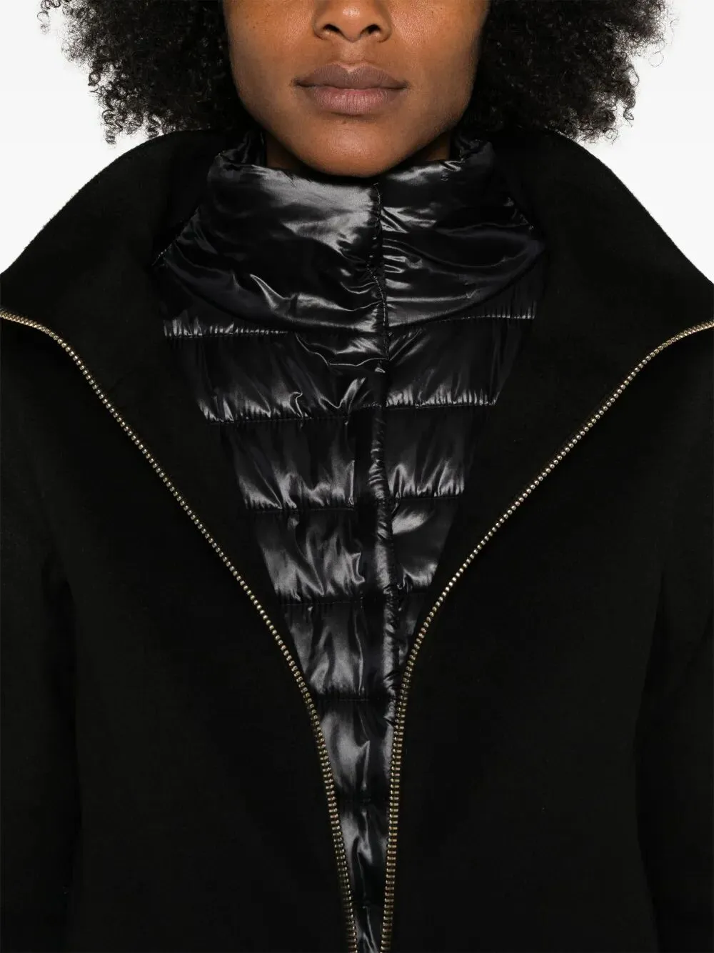 Detachable-Panels Wool Coat sold by Wanan Luxury product image thumbnail 4