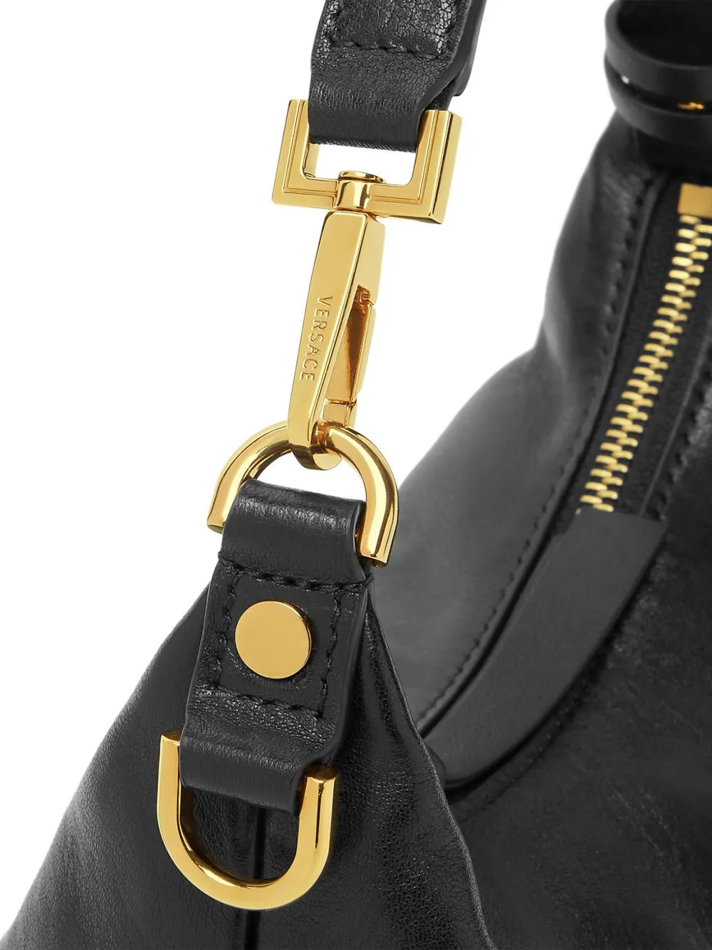 Versace Tag Leather Hobo Bag sold by Wanan Luxury product image thumbnail 2