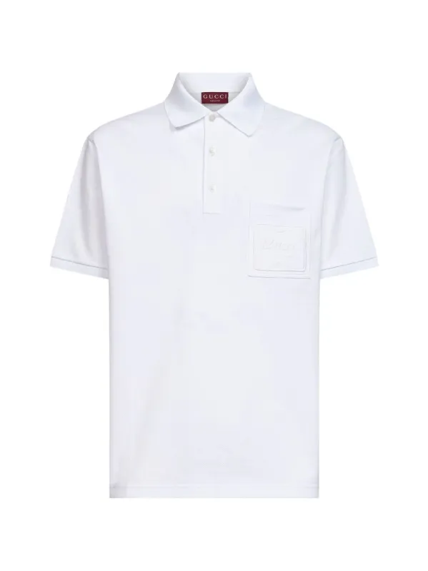 Cotton Polo Shirt made by Gucci