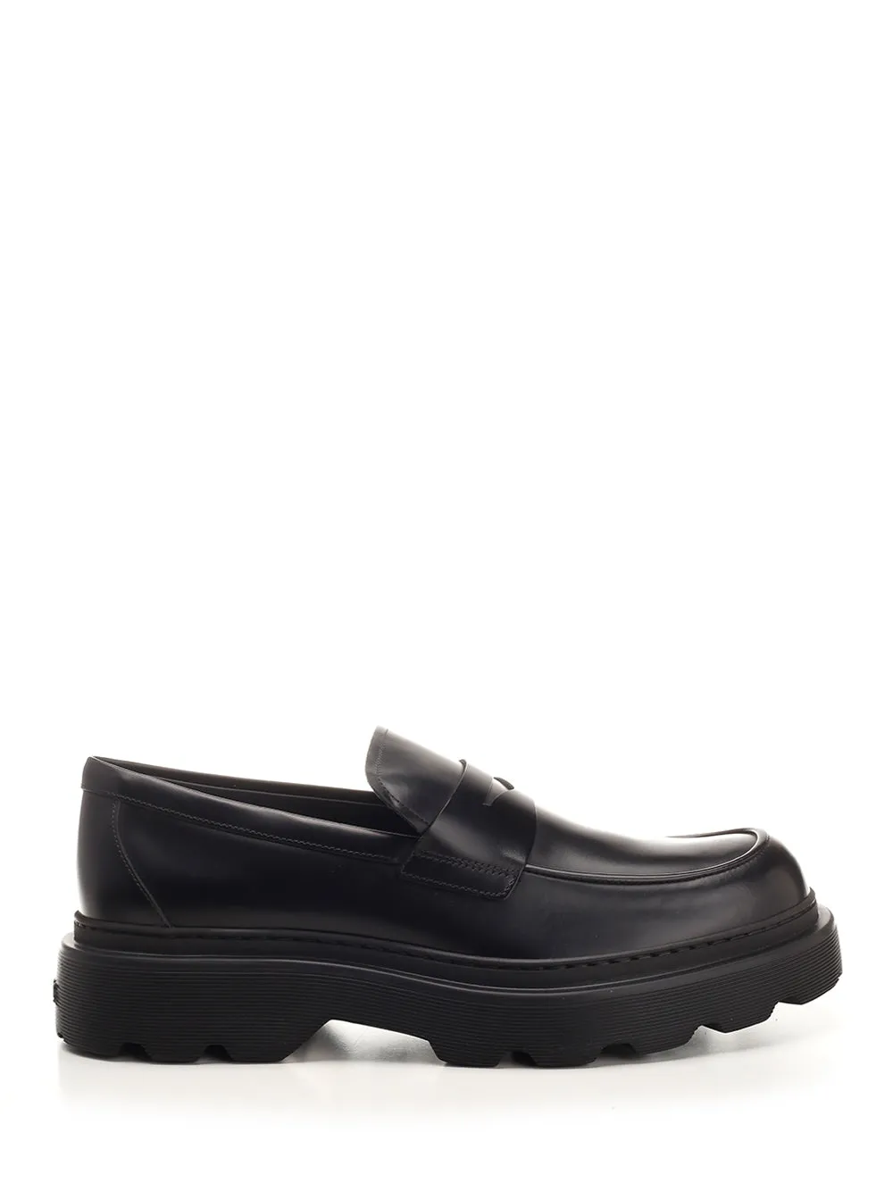 Calfskin Loafer Scarpe Basse Black sold by Wanan Luxury