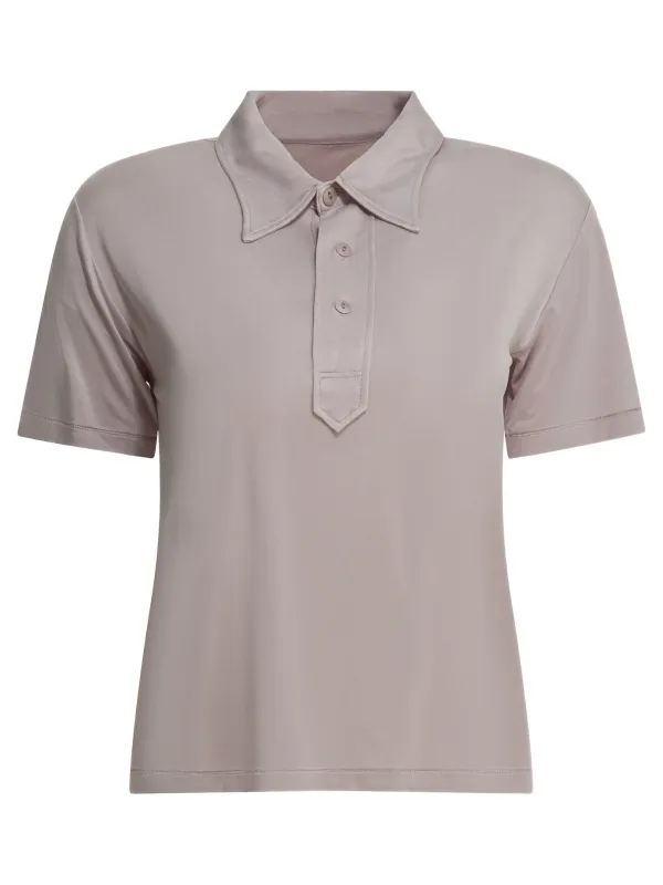 Polo Shirt With Buttons Polo Shirts Pink sold by Wanan Luxury