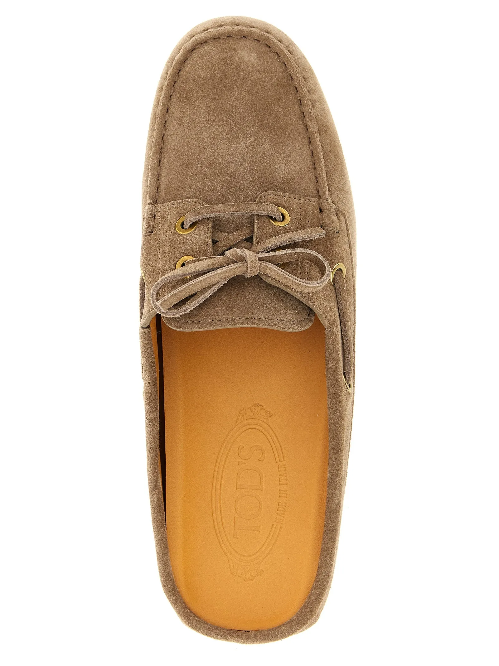 Gommino Flat Shoes Beige sold by Wanan Luxury product image thumbnail 4