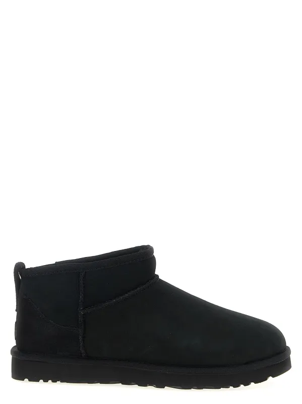 Classic Ultra Mini Boots And Ankle Boots Black sold by Wanan Luxury