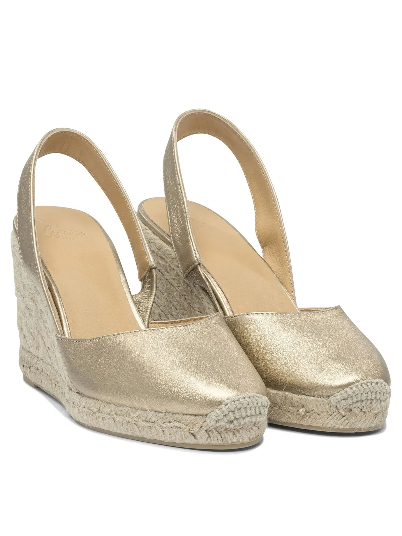 Carissa 90mm Espadrilles Gold sold by Wanan Luxury product image thumbnail 2