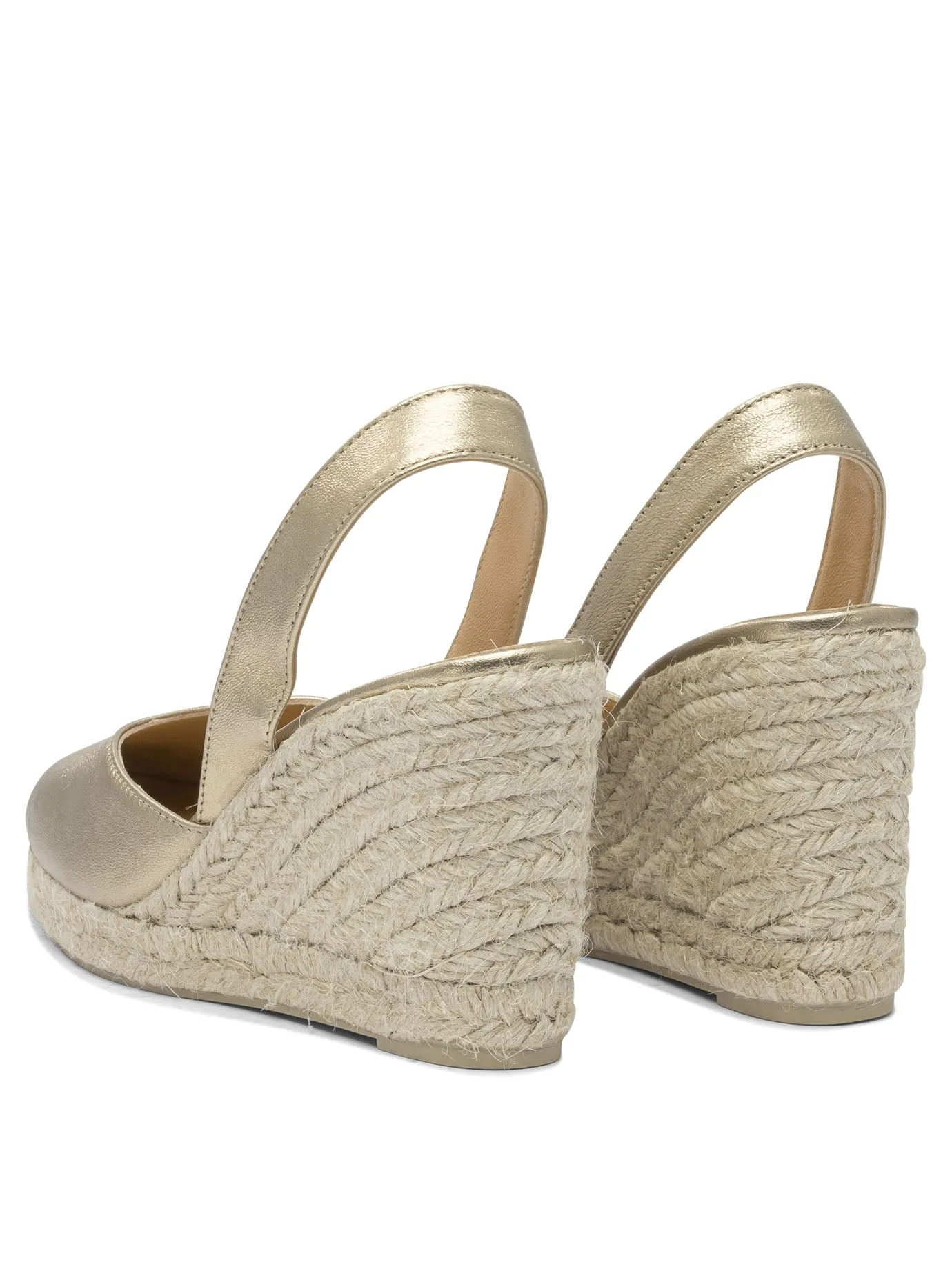 Carissa 90mm Espadrilles Gold sold by Wanan Luxury product image thumbnail 4