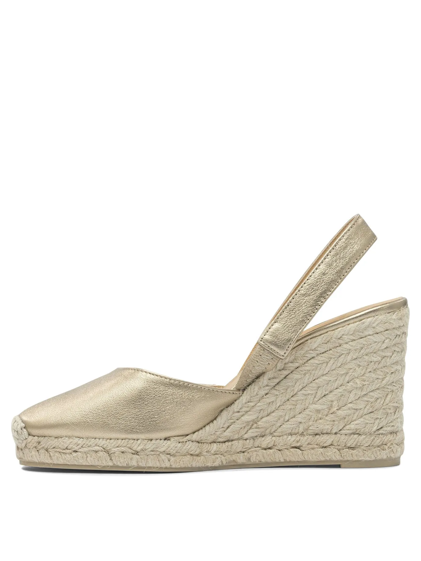 Carissa 90mm Espadrilles Gold sold by Wanan Luxury product image thumbnail 3