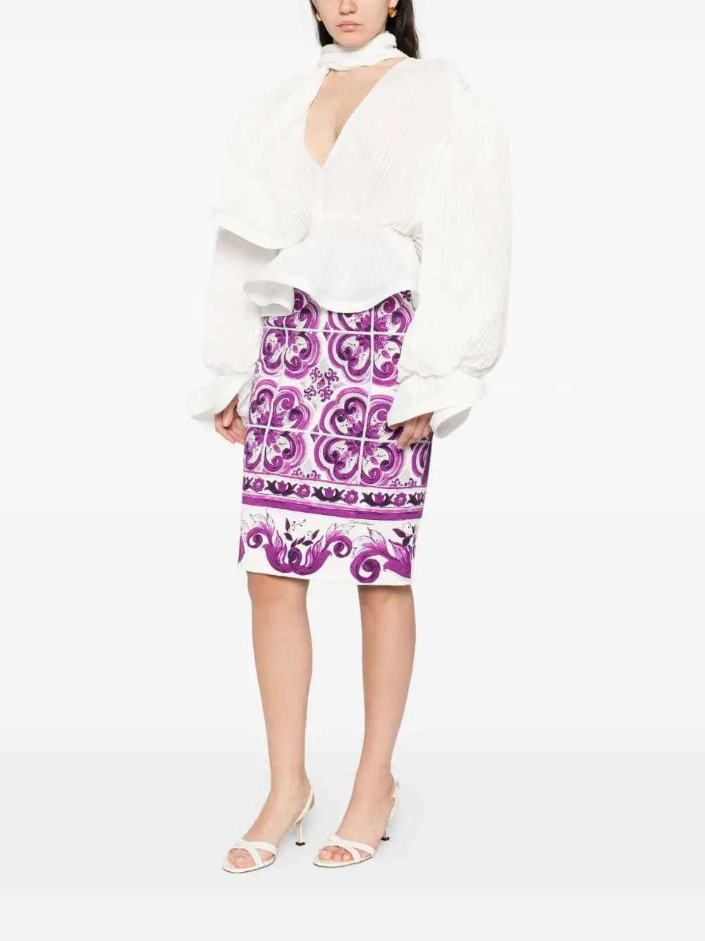 Floral Skirt sold by Wanan Luxury product image thumbnail 2