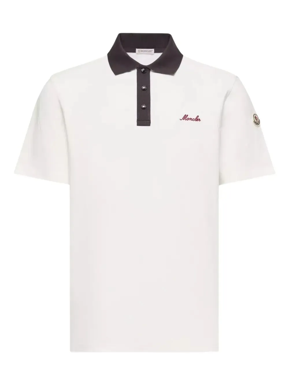Embroidered Logo Cotton PiquÉ Polo Shirt sold by Wanan Luxury