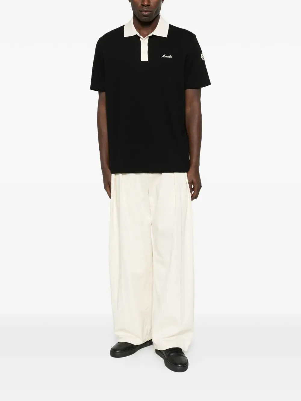 Embroidered Logo Cotton PiquÉ Polo Shirt sold by Wanan Luxury product image thumbnail 4