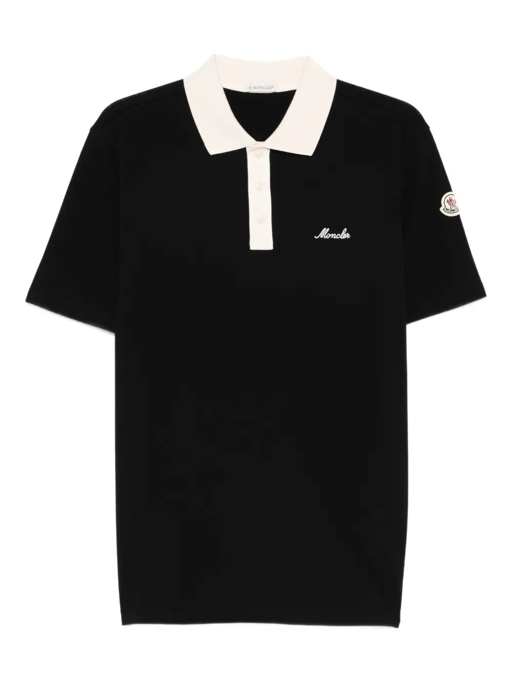 Embroidered Logo Cotton PiquÉ Polo Shirt sold by Wanan Luxury