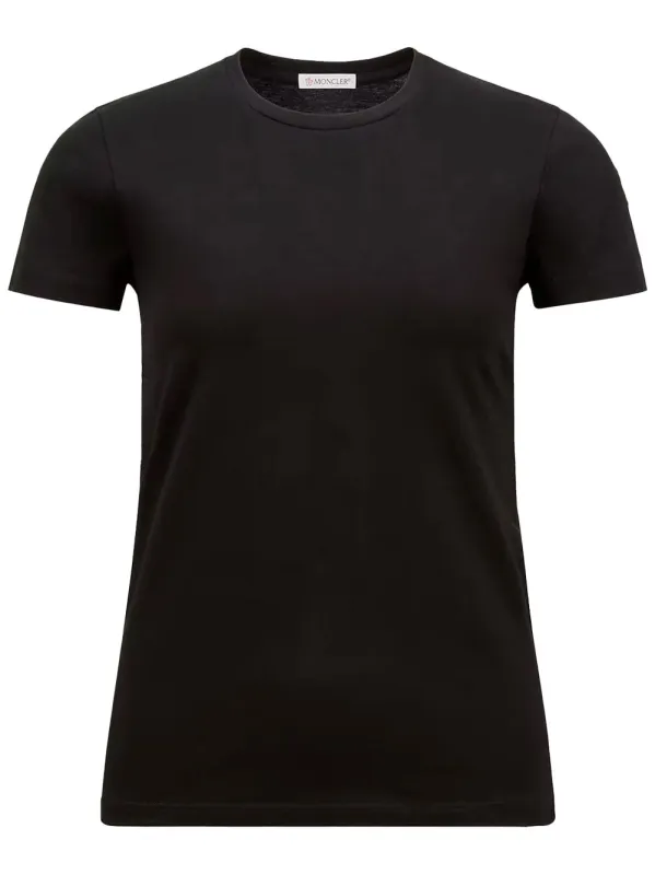 Logo Patch Cotton Jersey T-Shirt sold by Wanan Luxury