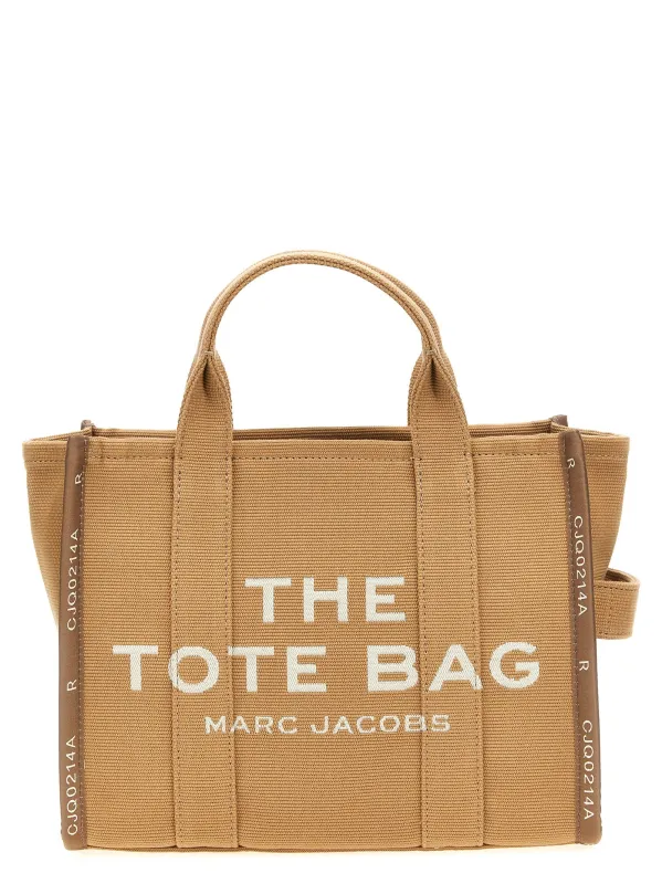 The Jacquard Medium Tote Tote Bag Brown made by Marc Jacobs