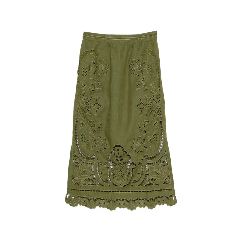 Skirts Green sold by Wanan Luxury