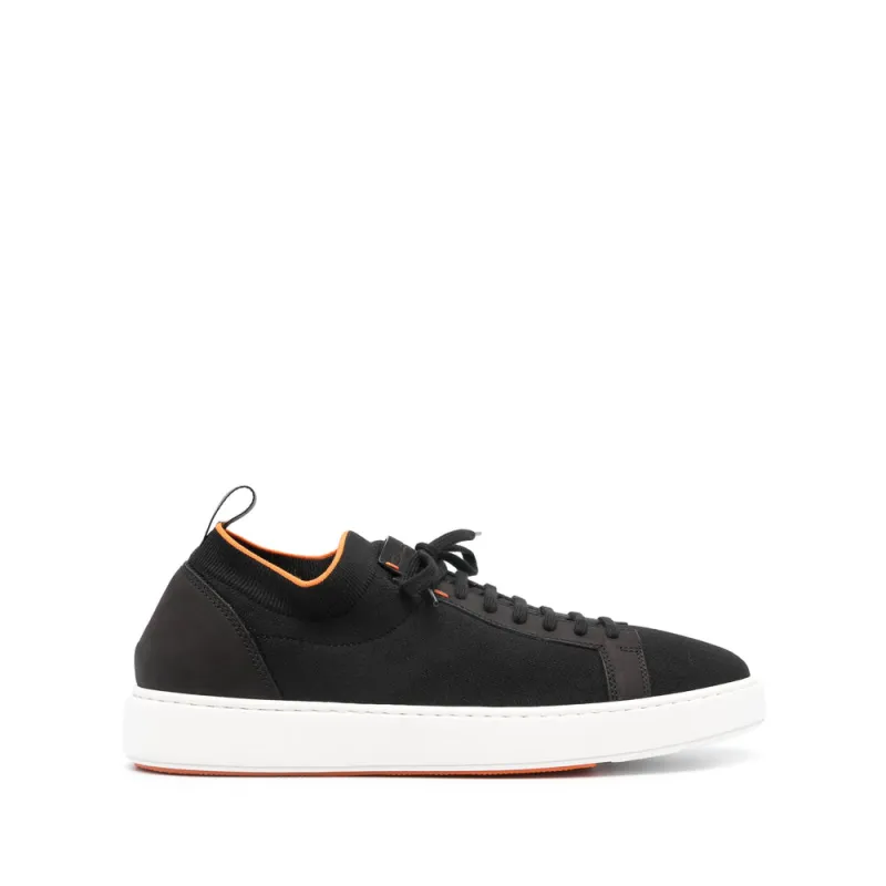 Sneakers Black made by Santoni