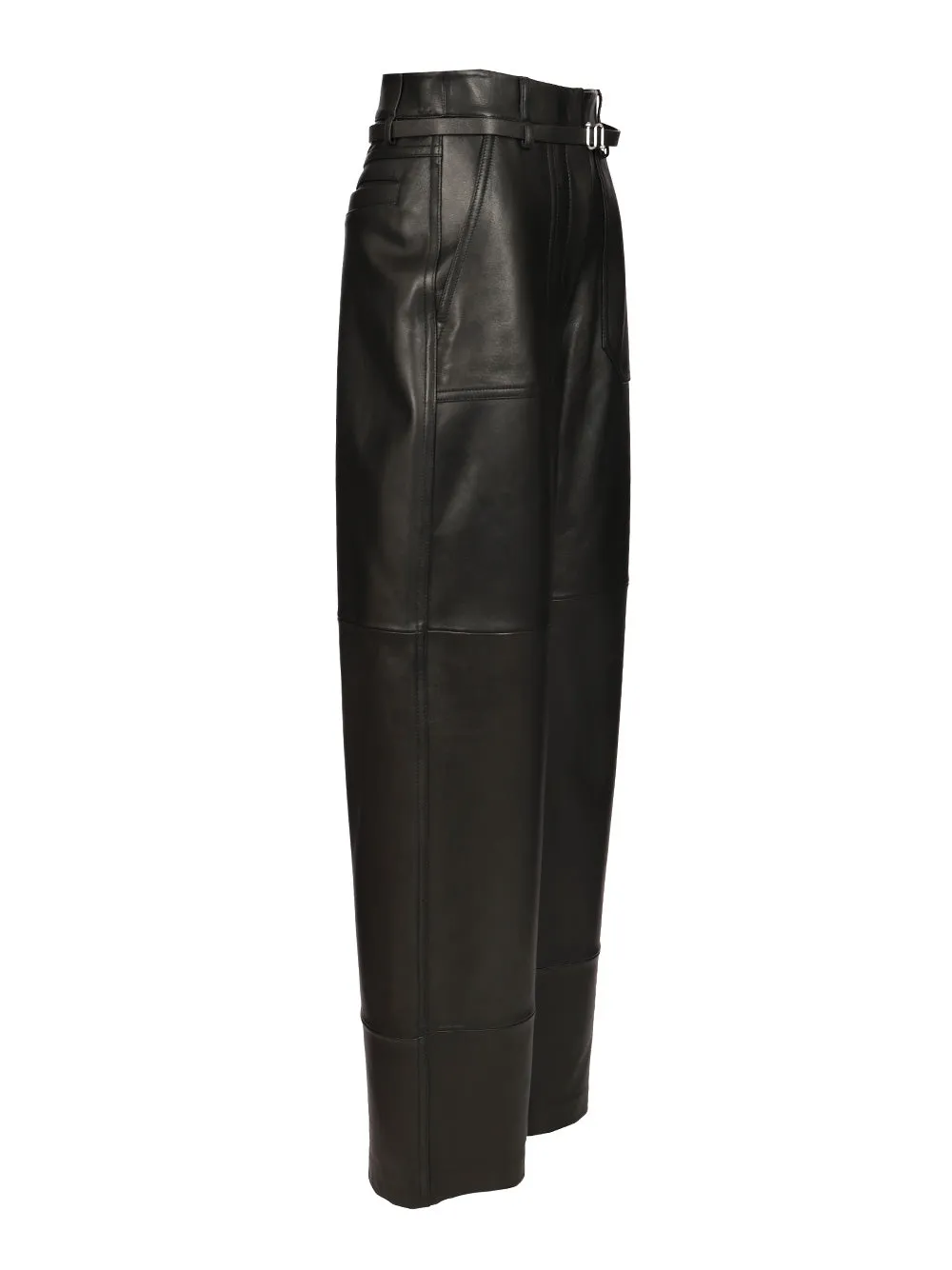 Nappa Trousers Black sold by Wanan Luxury product image thumbnail 3