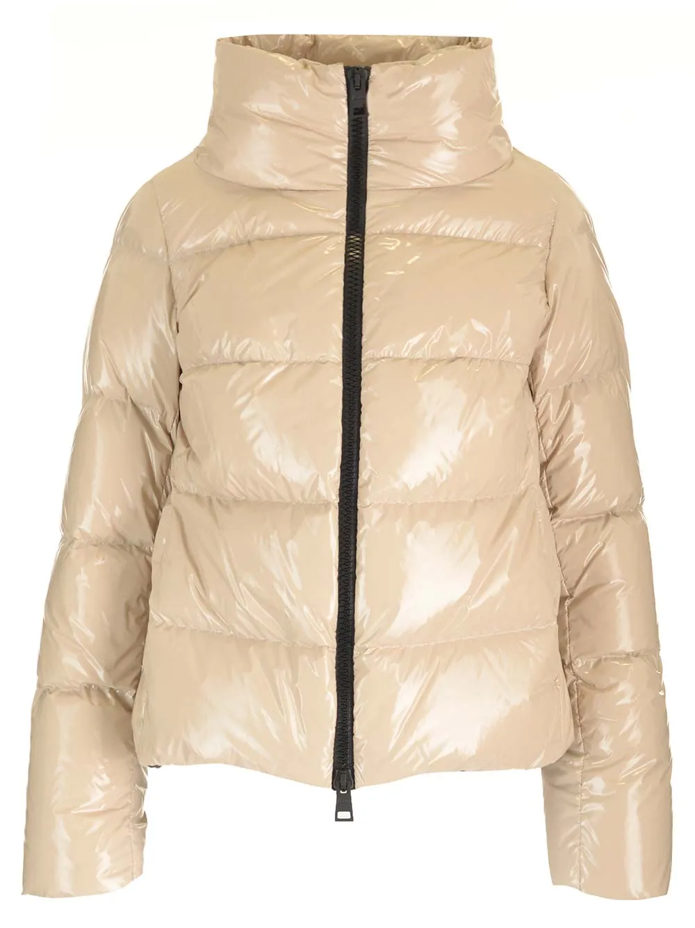 Down Jacket In Shiny Nylon Coats Beige sold by Wanan Luxury