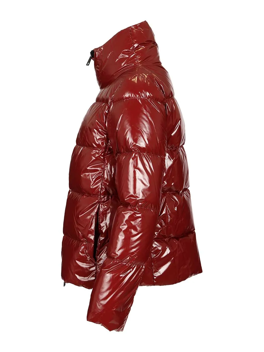 Down Jacket In Shiny Nylon Coats Bordeaux sold by Wanan Luxury product image thumbnail 3