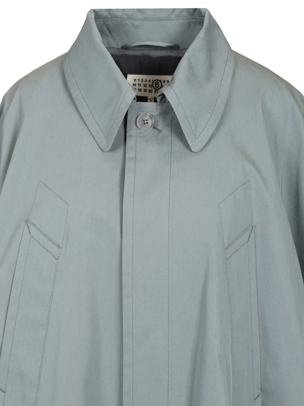 Mm6 Margiela Trench Coat Coats Blue sold by Wanan Luxury product image thumbnail 4