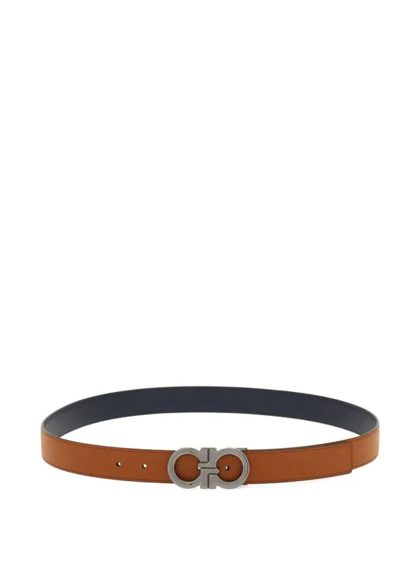 Gancini Leather Belt sold by Wanan Luxury