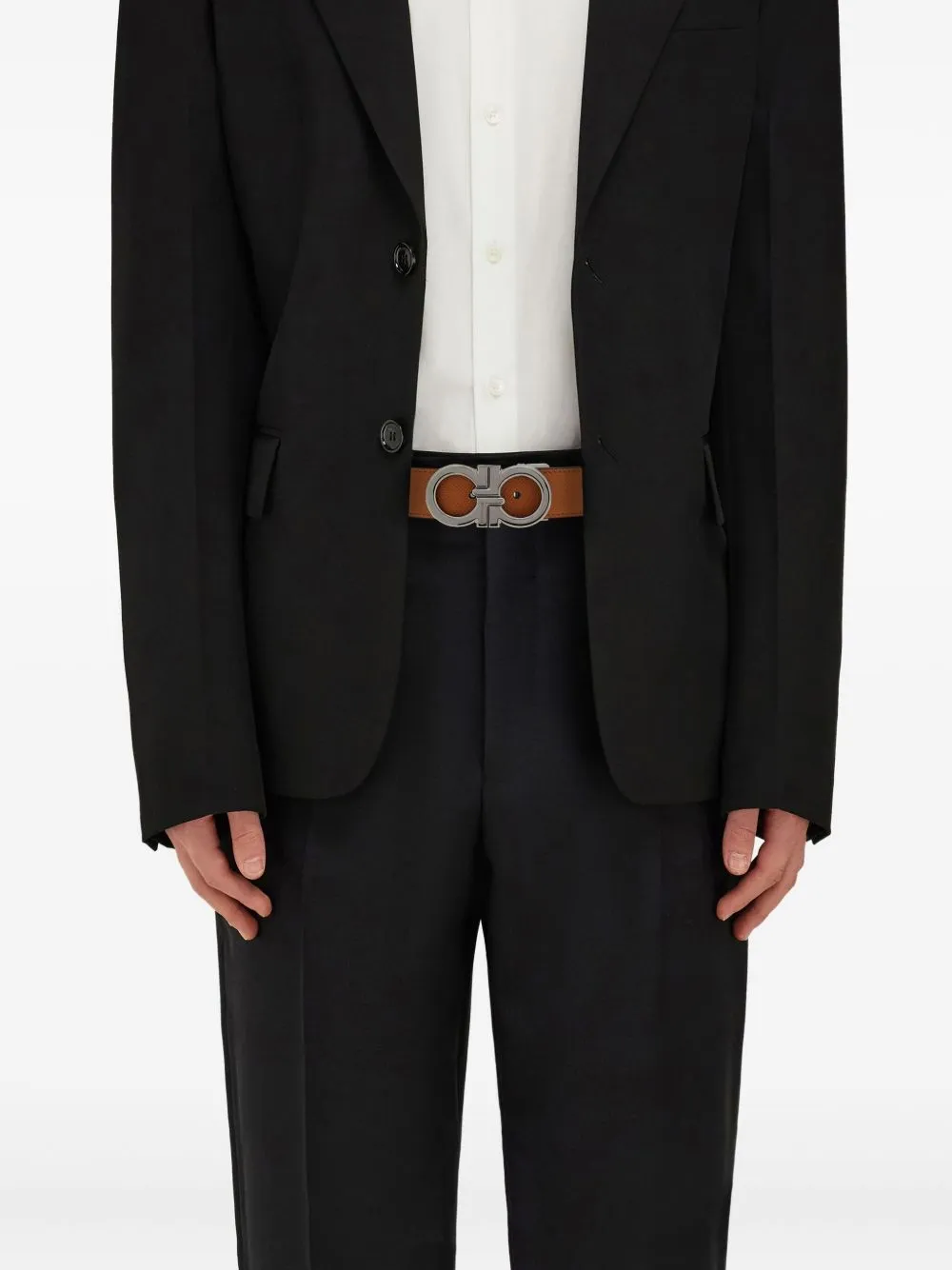 Gancini Leather Belt sold by Wanan Luxury product image thumbnail 2