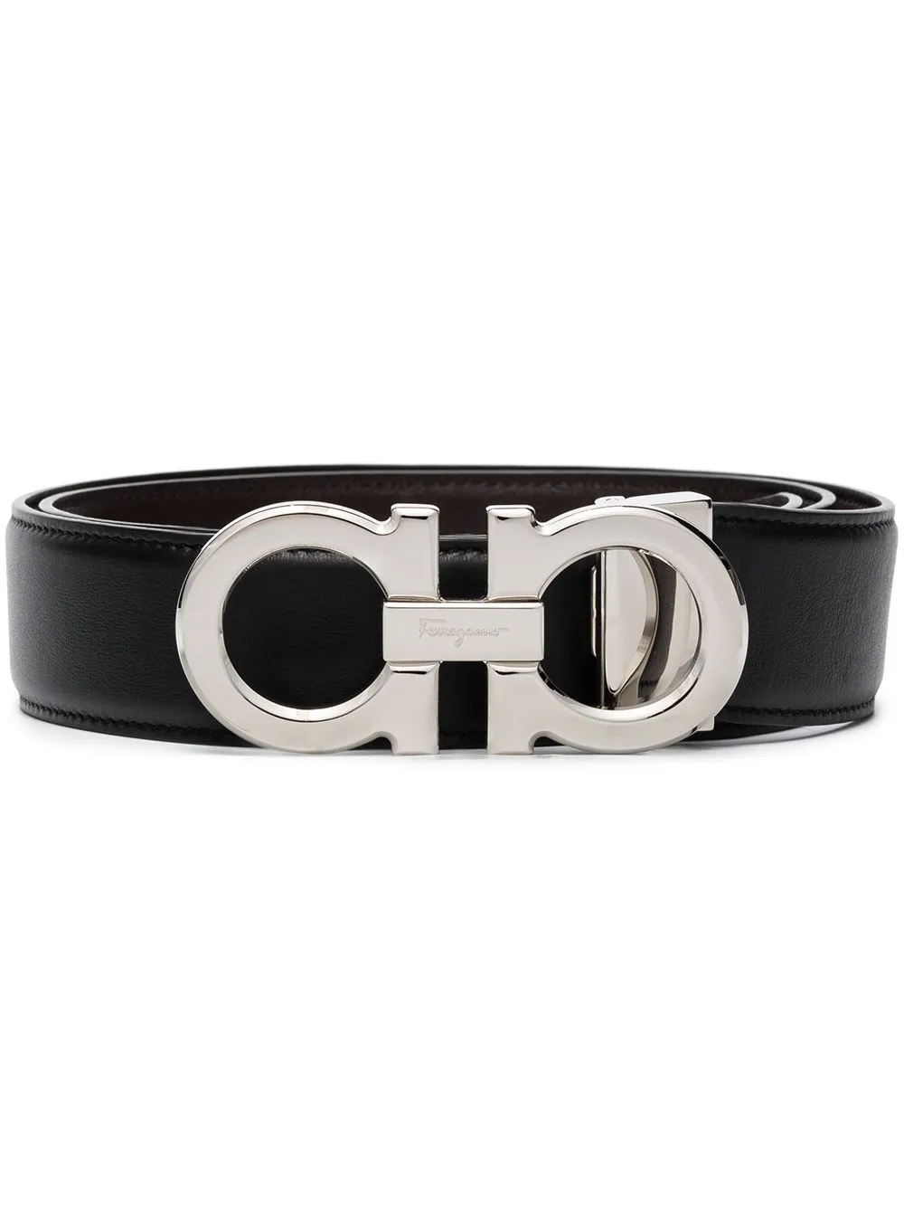 Gancini Leather Belt sold by Wanan Luxury